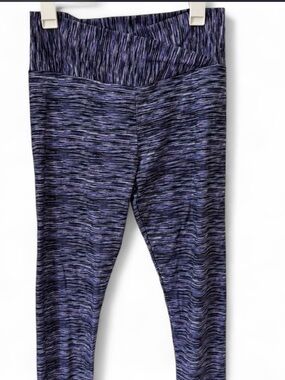 No Boundaries Purple Space-Dye Leggings